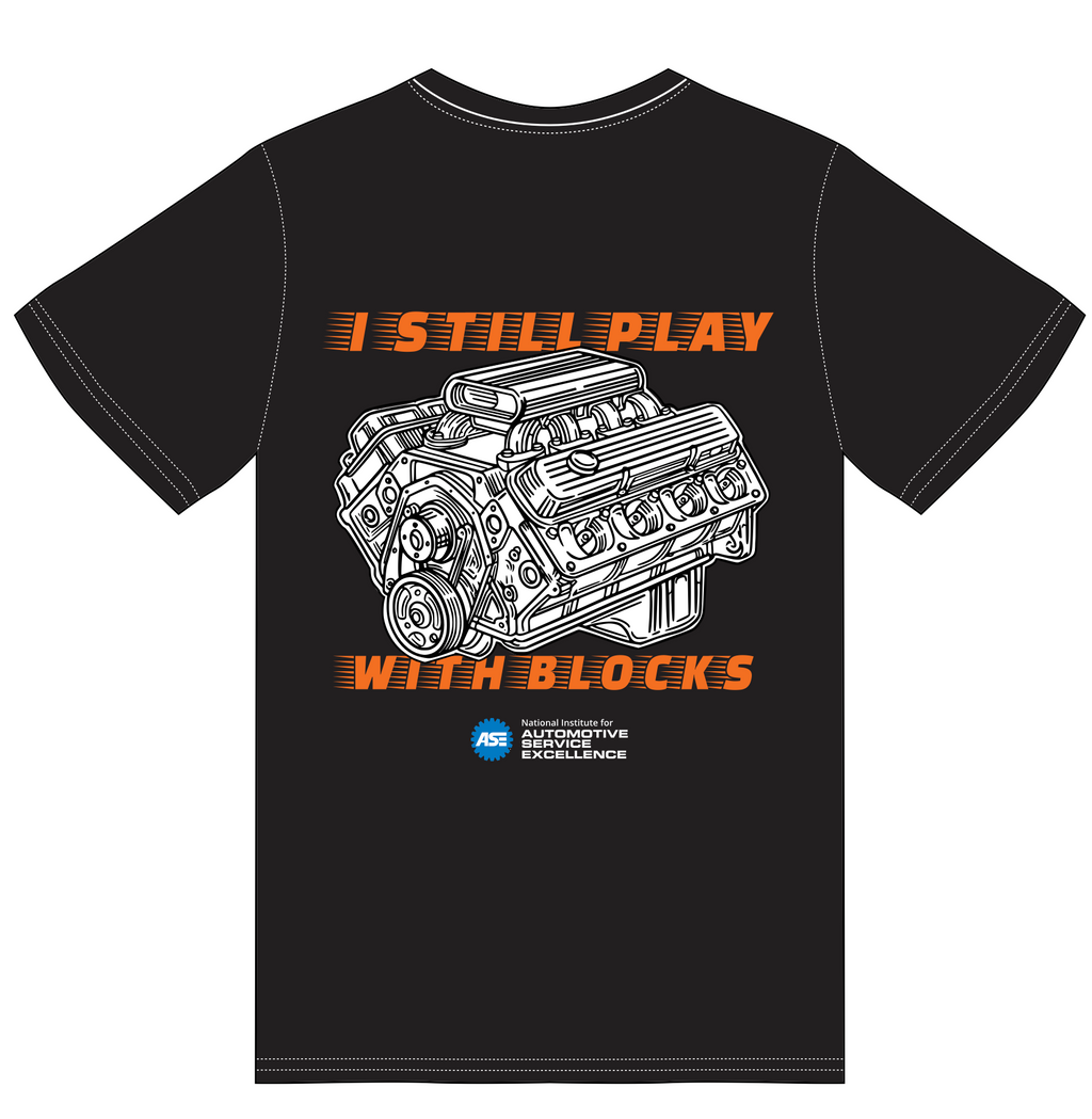 Still Play With Blocks Tee