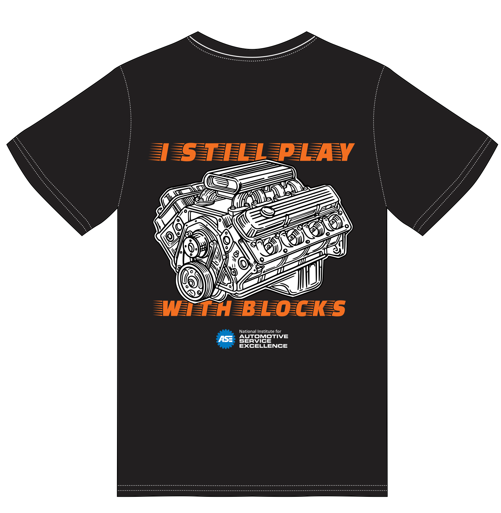 Still Play With Blocks Tee